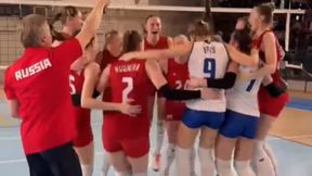 Mecz Rosji zakończony demolką. 25:6, 25:12, 25:7