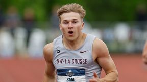Chce reprezentować Polskę. To najszybszy biały sprinter na świecie