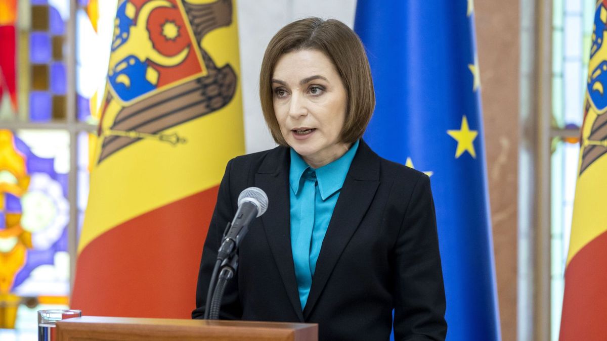 Zdjęcie okładkowe artykułu: PAP/EPA / DUMITRU DORU / Na zdjęciu: Maia Sandu, prezydent Mołdawii