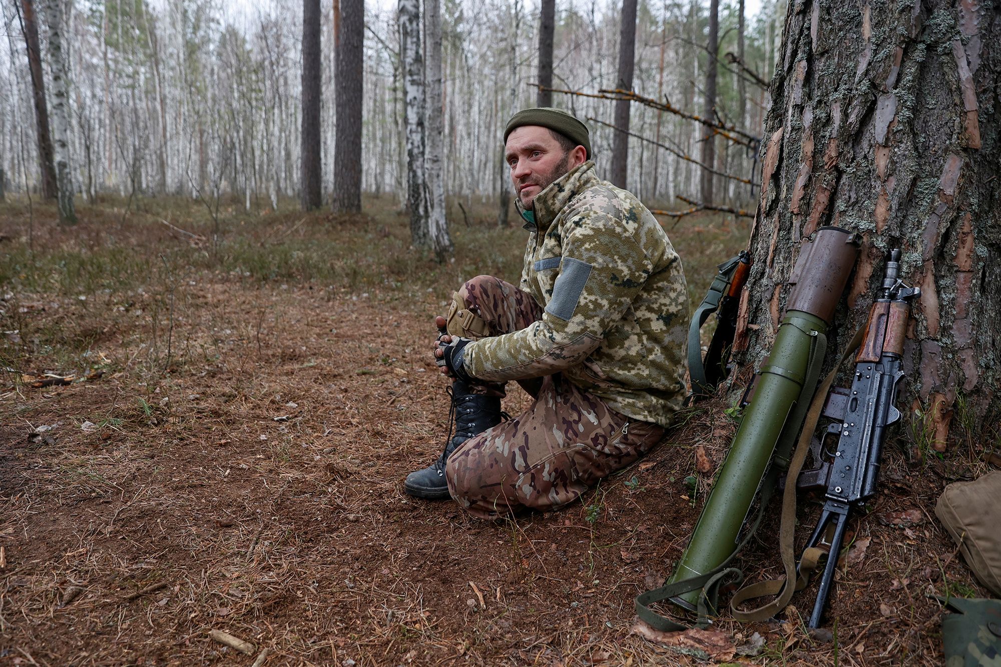 Wojna w Ukrainie. Na froncie w okolicach Kijowa było gorąco, lecz sytuacja się uspakaja 7