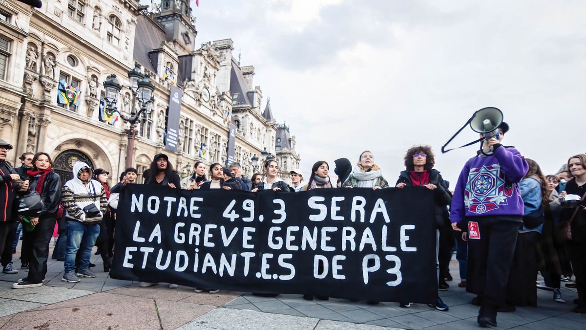 Protestujący we Francji
