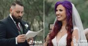 Nagranie ze ślubu. Słowa pana młodego oburzyły. "Od razu bym go zostawiła"