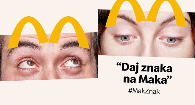 „Daj znaka na Maka” - unoszenie brwi reklamuje McDonald’s