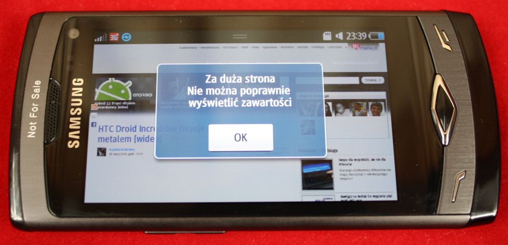 Samsung Wave S8500 - test cz.2 39