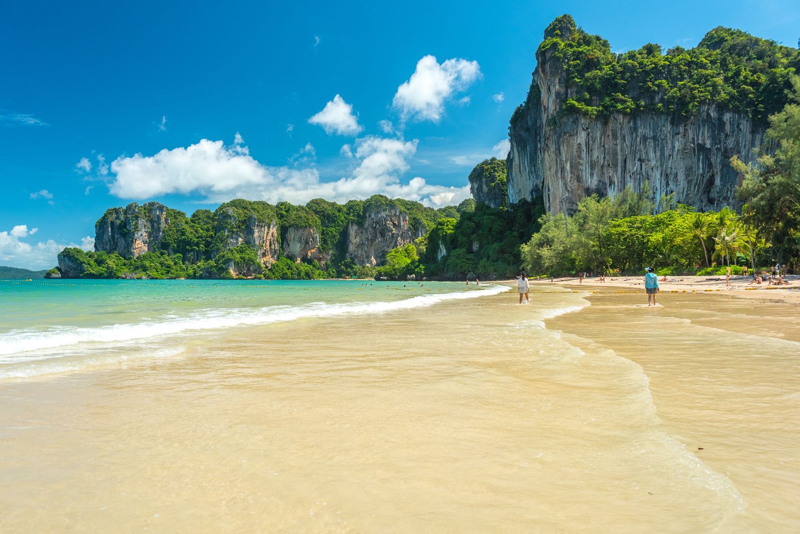 Plaża Railay Beach West zachwyca