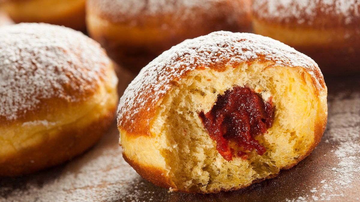 Moja babcia robiła pączki na wodzie i maśle