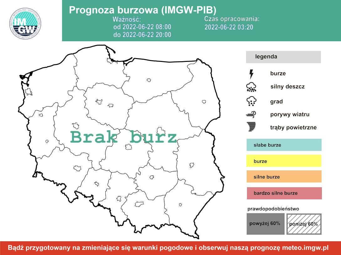 Prognoza burzowa środa 22 czerwca (22.06)