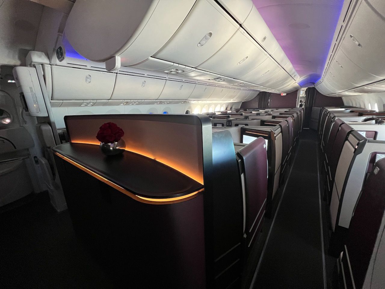 Qatar Airways. Klasa biznes