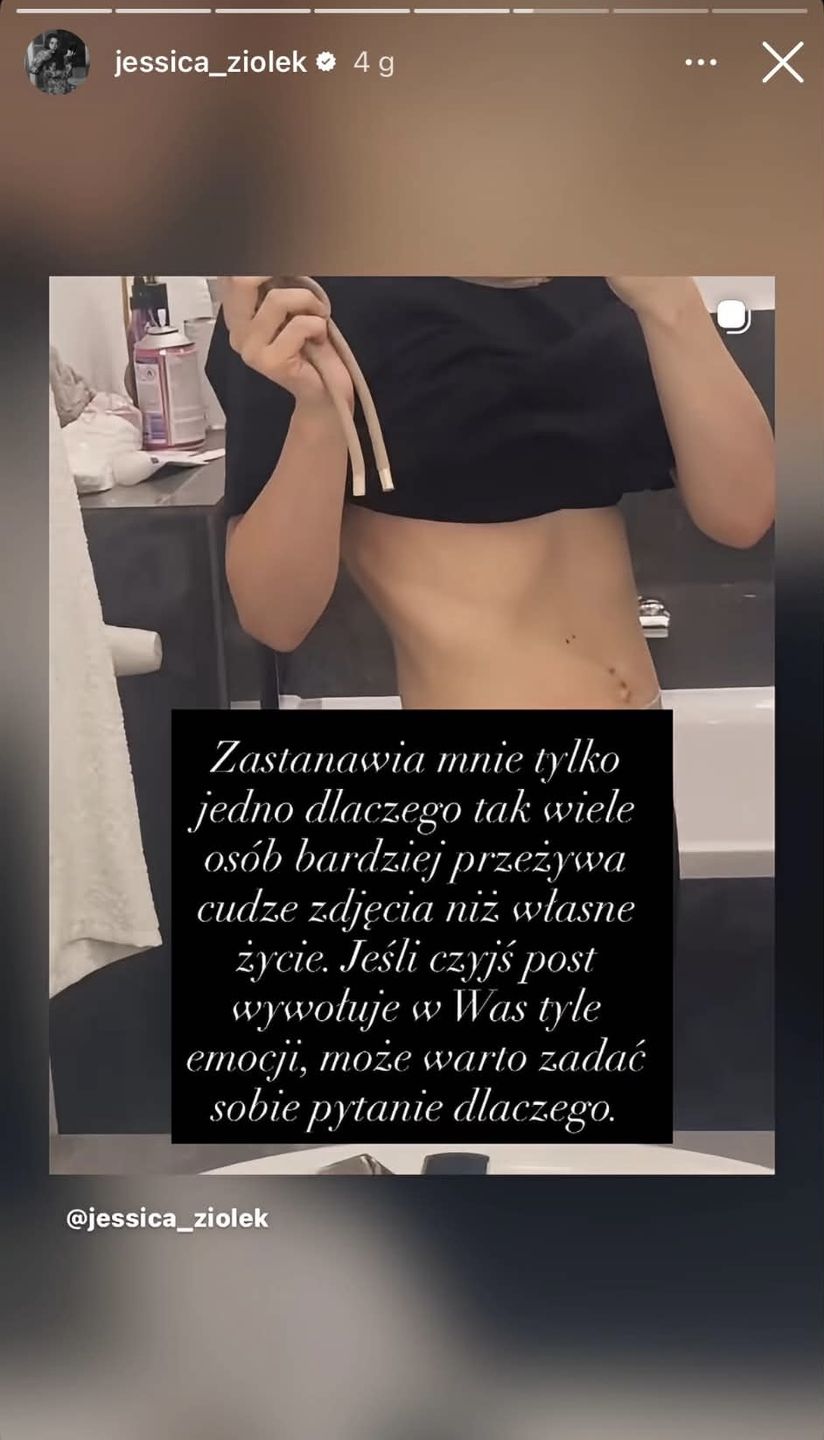 Jessica Ziółek komentuje zamieszanie 