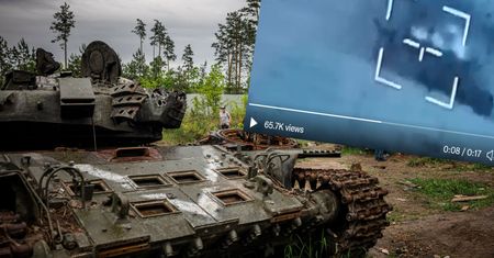 Tego Rosjanie się nie spodziewali. Z czołgu poleciały strzępy