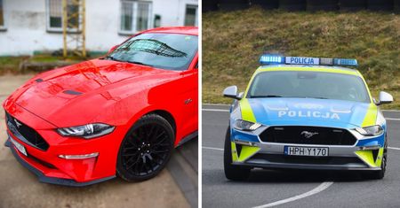 Policyjny Ford Mustang GT w Radomiu – pierwszy taki radiowóz w Polsce!