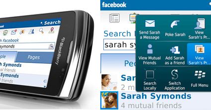 Nowy Facebook dla BlackBerry z obsługą Places
