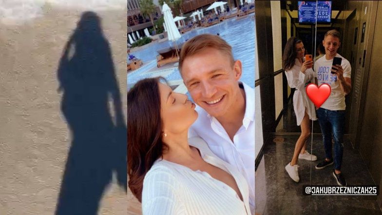 Jakub Rzeźniczak i Magdalena Stępień na wakacjach