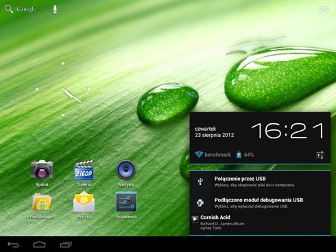 Apollo Quicki 1035 - oprogramowanie