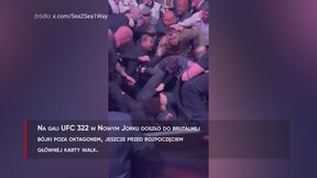 #dziejesiewsporcie: Brutalna bójka na UFC. I to poza oktagonem