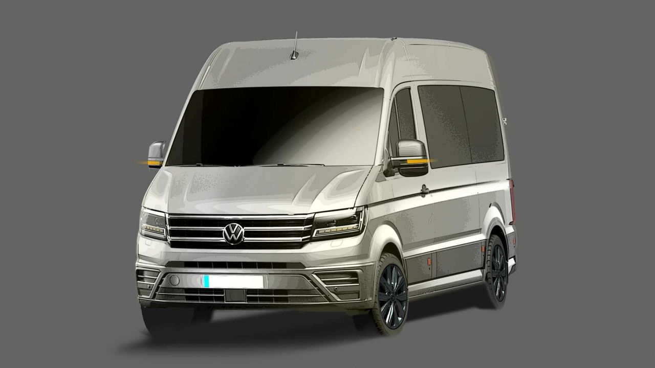 Volkswagen Crafter po liftingu - zapowiedź