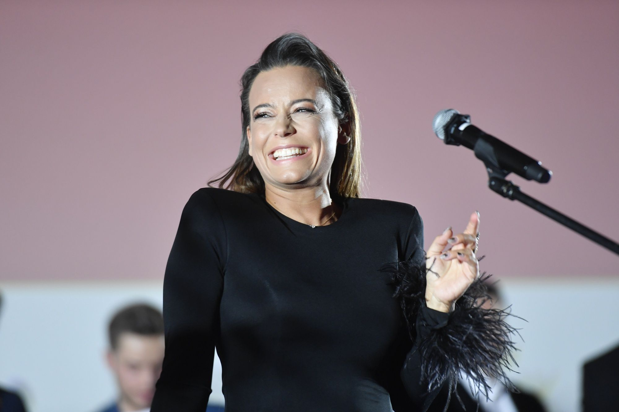 Anna Mucha na premierze "Miłość, Seks & Pandemia"