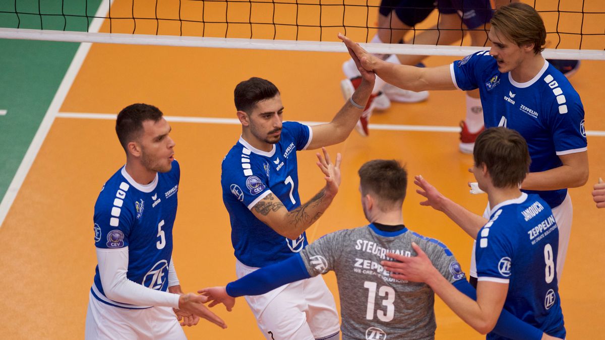 Materiały prasowe / CEV / Na zdjęciu: siatkarze VfB Friedrichshafen