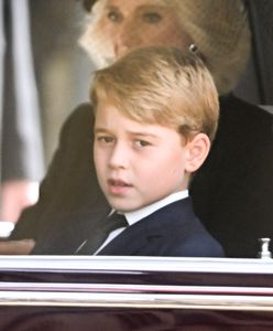 Książę George na pogrzebie. Nie obyło się bez problemów