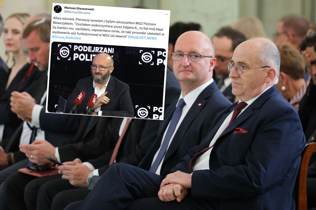 "Zostałem wykorzystany". Pierwszy wywiad Wawrzyka po aferze wizowej