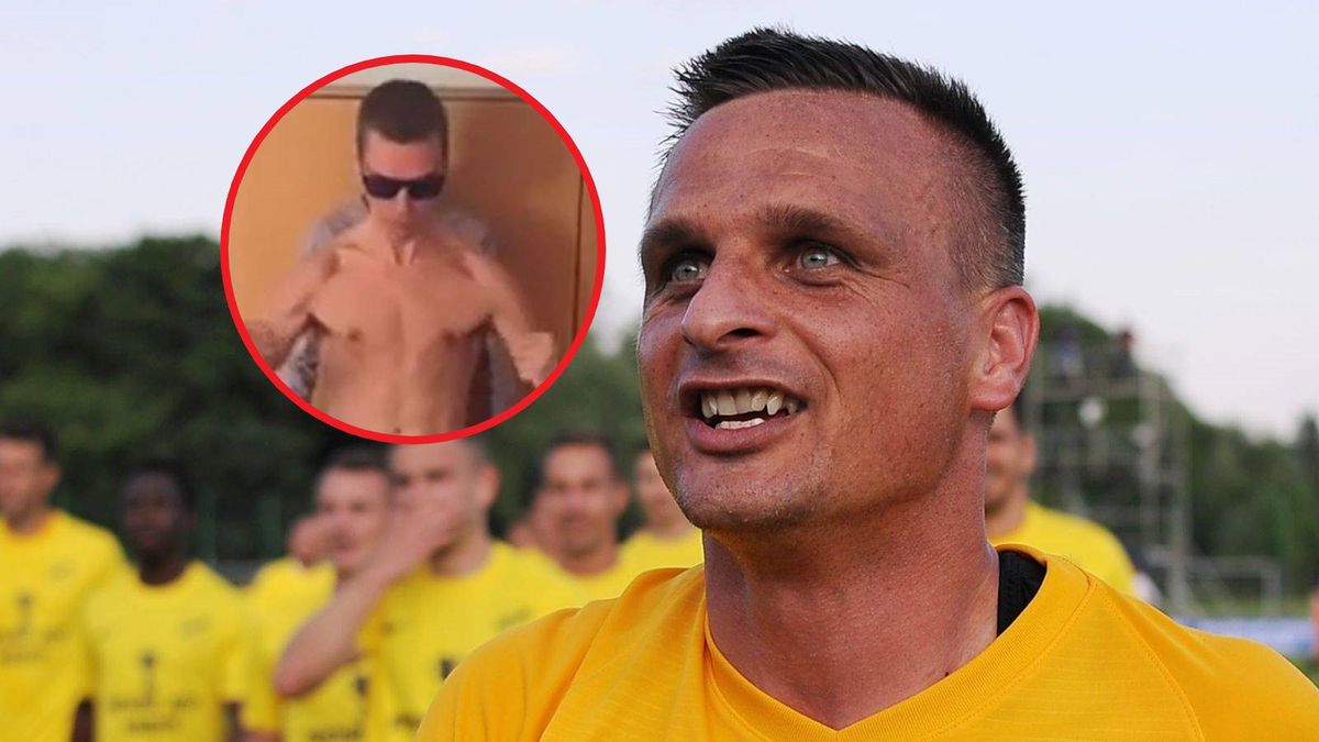 WP SportoweFakty / Krzysztof Porębski / Facebook/Piotr Żyła Official / Na zdjęciu: Sławomir Peszko, na małym zdjęciu: Piotr Żyła