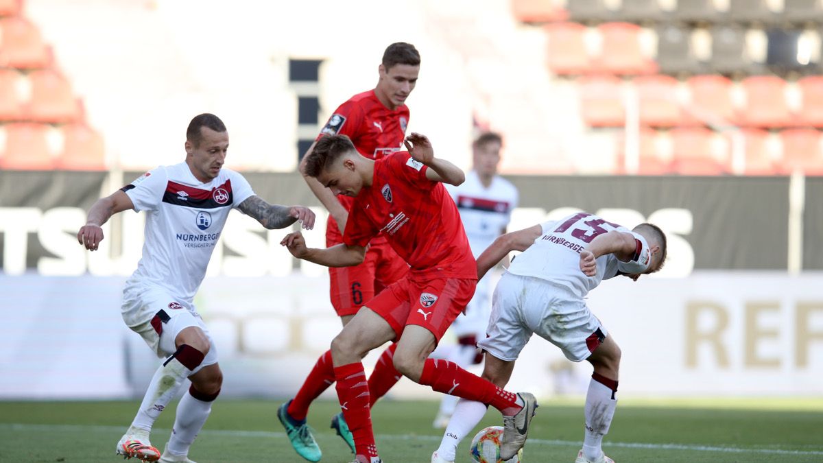 Getty Images / Na zdjęciu: mecz FC Ingolstadt - 1. FC Nürnberg