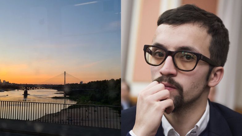 Samuel Pereira pochwalił się rowerową przejażdżką tramwajem