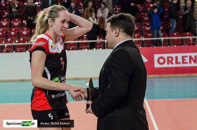 Natalia Misiuna za swój występ przeciwko Developresowi otrzymała statuetkę MVP