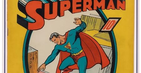 Pierwszy komiks z Supermanem sprzedany za zawrotną sumę. Właściciele znaleźli go na strychu