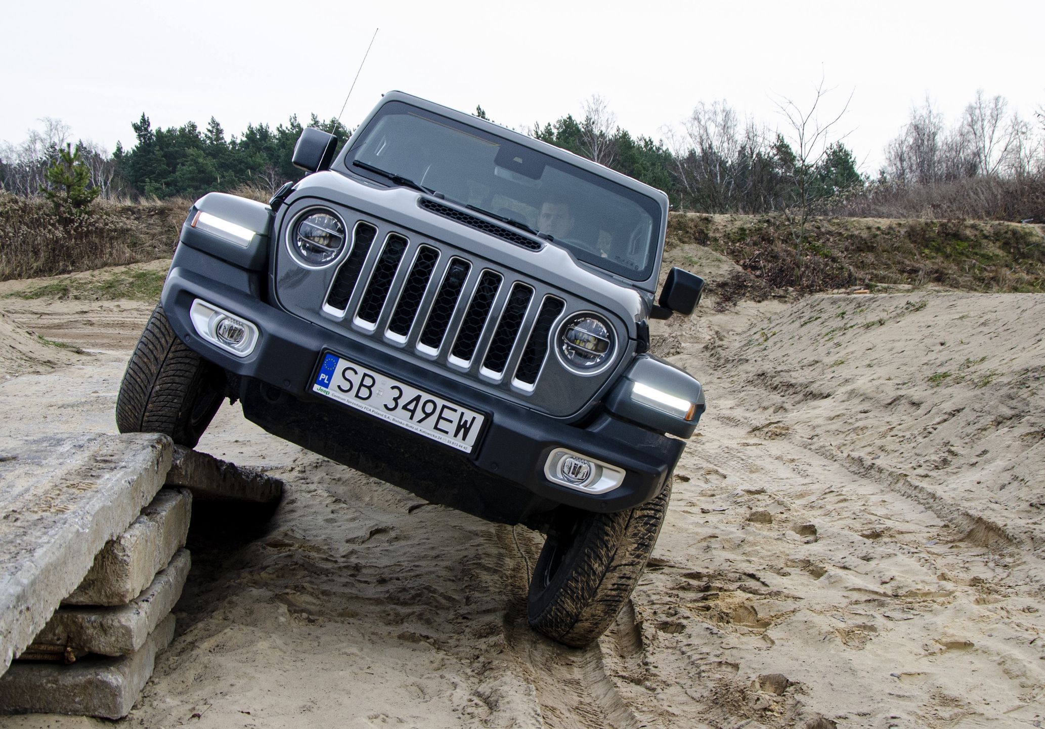 Jeep Gladiator na Poligonie4x4