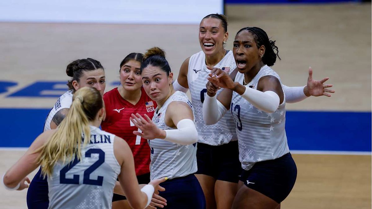 Materiały prasowe / VolleyballWorld / Reprezentacja USA