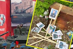 Tak Rosja traktuje "bohaterów". Po paradzie ich zdjęcia lądują w krzakach