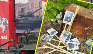 Tak Rosja traktuje "bohaterów". Po paradzie ich zdjęcia lądują w krzakach