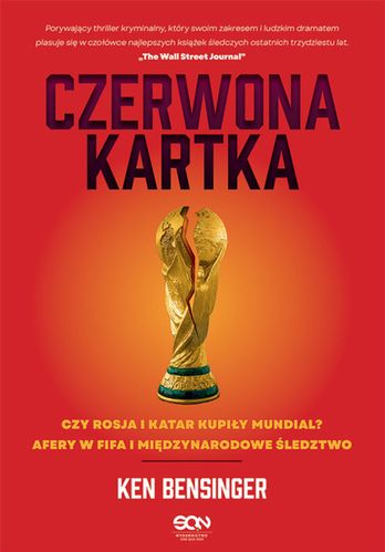 "Czerwona kartka", książka Kena Bensingera. W Polsce ukazała się nakładem wydawnictwa SQN.