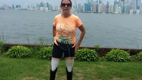 Jami Marseilles: kiedyś straciła obie nogi, właśnie przebiegła maraton