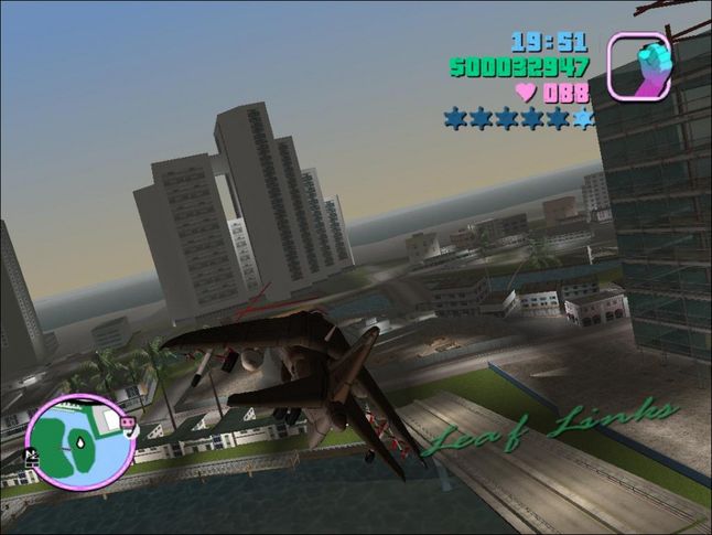 Screen z gry GTA Vice City