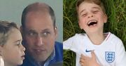 Przejęty książę George po raz pierwszy ogląda z trybun mecz. Uroczy widok? (ZDJĘCIA)