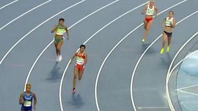 Lekkoatletyka, 400 m (półfinał): bieg Małgorzaty Hołub