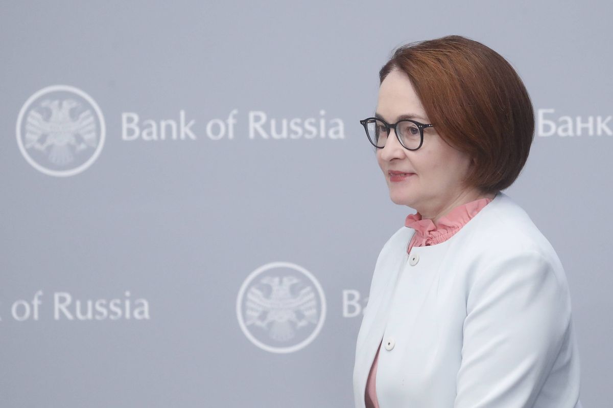 Szefowa Banku Centralnego Federacji Rosyjskiej Elvira Nabiullina 