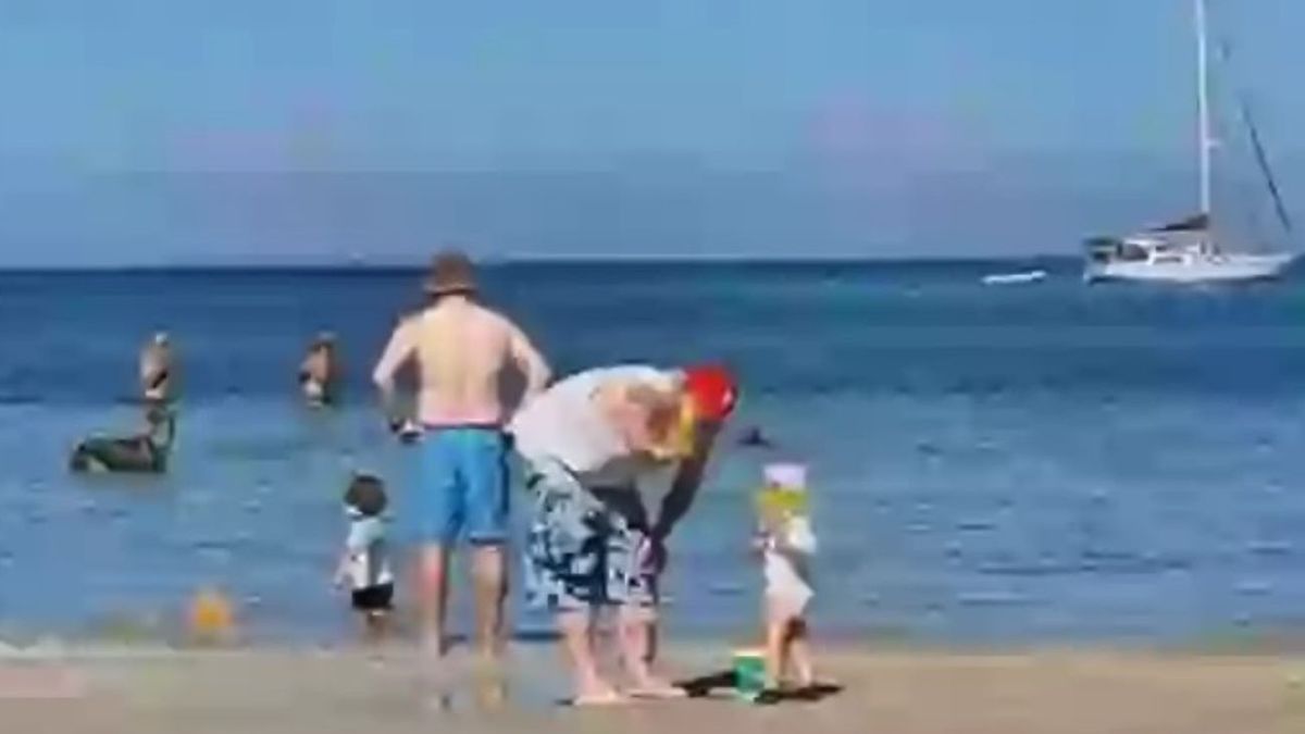 Rodzinna sielanka na plaży przerodziła się w zagadkę. Co czaiło 