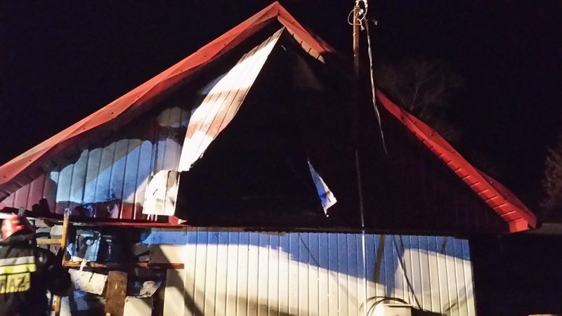 Boria: Pożar budynku mieszkalnego w Borii