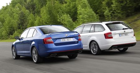 Škoda Octavia RS - najmocniejsza Octavia na zdjęciach producenta [galeria]