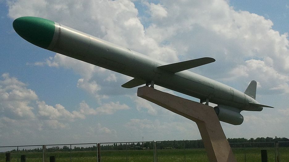 Ch-55 w muzeum Zakładów Lotniczych w Charkowie