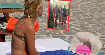 To naprawdę się dzieje. "Dorośli ludzie". Brytyjka nagrała w hotelu