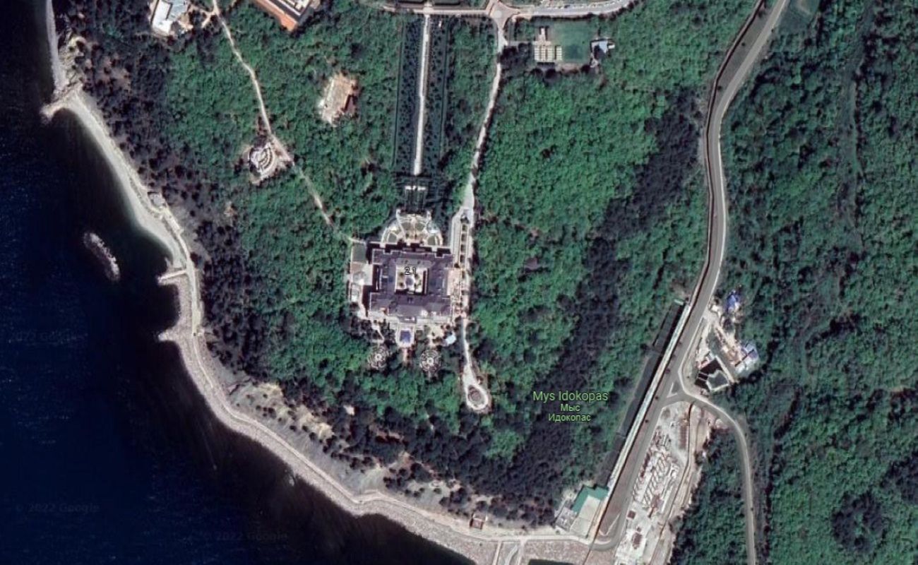 Internauci w szoku. To pałac Putina na Google Maps? Wiele wskazuje na to, że tak