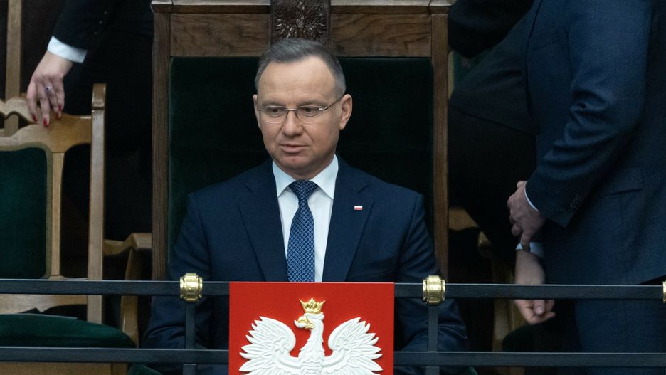 Posiedzenie Sejmu 11 grudnia
11.12.2023 Warszawa 1. posiedzenie Sejmu X kadencji fot Jacek Dominski/REPORTER
N/z: Andrzej Duda
Jacek Dominski/REPORTER