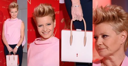 Kożuchowska pozuje z torebką Louboutina za 7 tysięcy złotych (ZDJĘCIA)