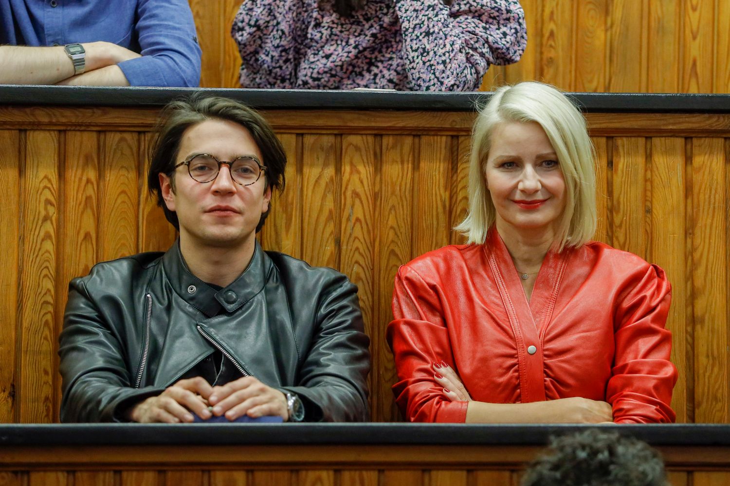 Nikodem Rozbicki i Małgorzata Kożuchowska. Foto z planu