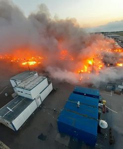 Pożar na Dolnym Śląsku. Płonie zakład produkujący paliwo
