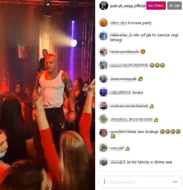 Patryk Vega kręci kolejny film w czasie pandemii
